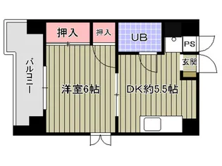 第3久保井ビル【5階】の間取り