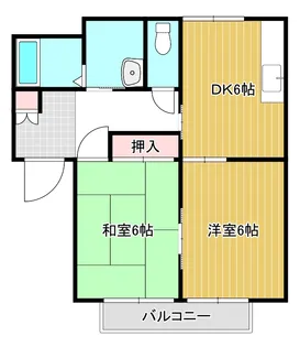 ピュアパレス【1階】の間取り
