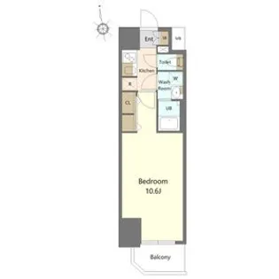 CREST TAPP金山【6階】の間取り