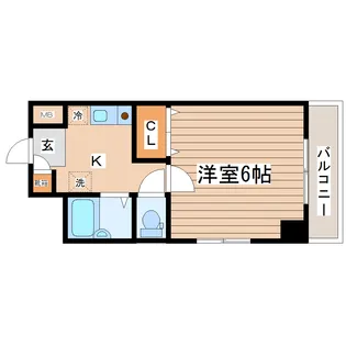 MIKビル春日町【3階】の間取り