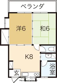 ニューライフ88【2階】の間取り