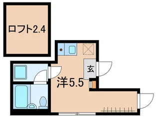 アーバンステージ中延【3階】の間取り