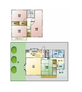 神奈川県藤沢市村岡東3【一戸建】の間取り