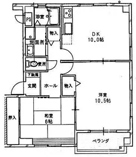 オーブ21【3階】の間取り