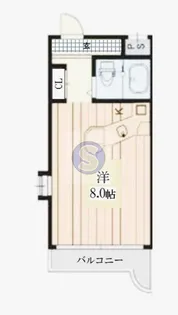 メゾン・ド・ルフレ【4階】の間取り