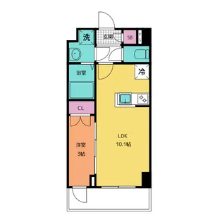 LIME RESIDENCE KAWAGUCHI EAST【2階】の間取り