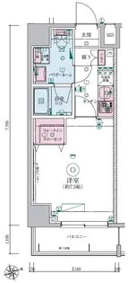 東京都大田区大森西1【マンション】の間取り