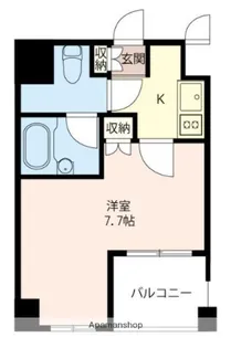 エスティメゾン浅草駒形【5階】の間取り