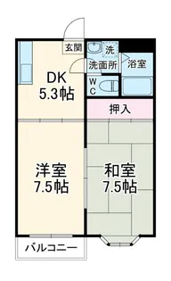 スマイラックスA【1階】の間取り