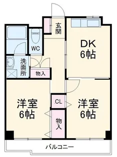 ベルデュール【3階】の間取り