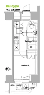 フォレシティ神田須田町【4階】の間取り