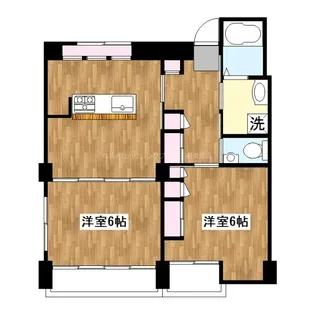 東京都世田谷区三軒茶屋2【マンション】の間取り