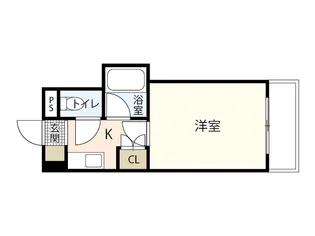 エステート古江新町【3階】の間取り