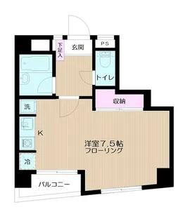 ヴァンテアン豊島園【4階】の間取り