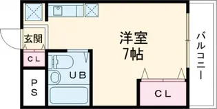 ヌーベルコート三国ヶ丘【3階】の間取り