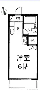 クレール菅野【2階】の間取り