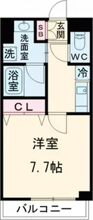 ARCOBALENO SAKURASHINMACHI【1階】の間取り