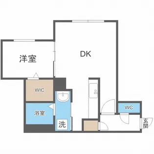 サンヴィレッジ琴似II【4階】の間取り