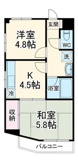メゾン福栄【3階】の間取り
