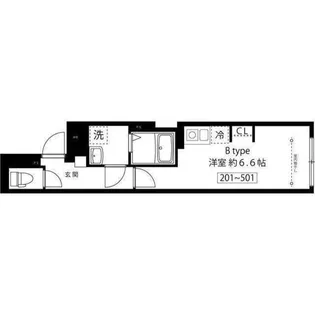 東京都文京区大塚4【マンション】の間取り