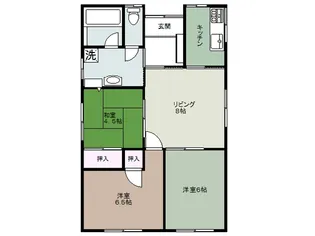 埼玉県熊谷市石原【一戸建】の間取り