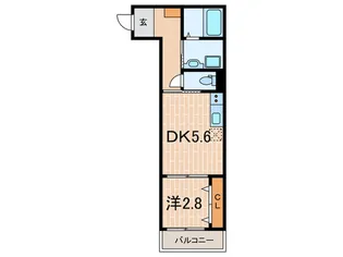 IIEE Arc Nest Nigawakita【2階】の間取り