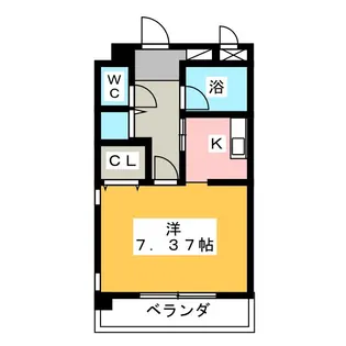 サンハイムII【2階】の間取り