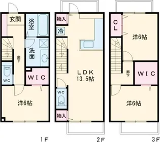 ヴィクトワールサカノの間取り