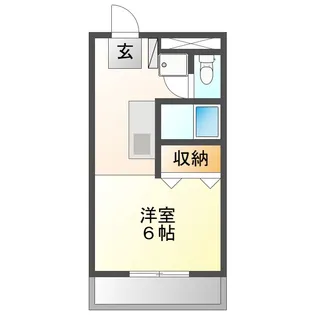 ヴァン・ゴッホA【4階】の間取り