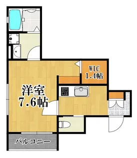 MAISON DE RUELLE【3階】の間取り