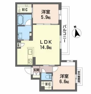 ShaMaison SHIBUYA【1階】の間取り