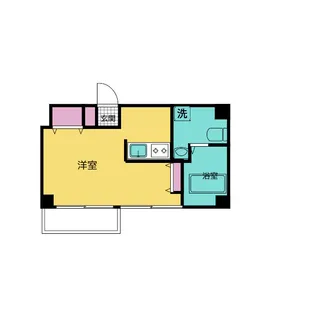 ドルミ五反田ドゥメゾン【10階】の間取り