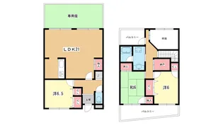 大阪府豊中市本町4【マンション】の間取り