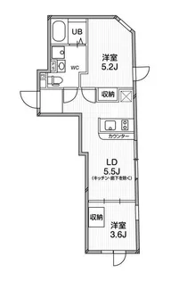 東京都杉並区高円寺南3【マンション】の間取り