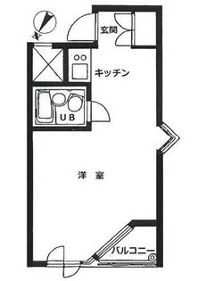 インペリアル赤坂フォラム【2階】の間取り