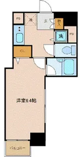 東京都中央区湊3【マンション】の間取り
