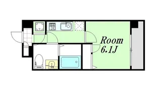 エスリード北大阪レジデンス【9階】の間取り