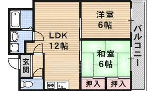 ピアドミール【5階】の間取り
