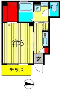 アーバンライフII【1階】の間取り