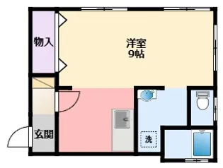 アビキマンション【1階】の間取り