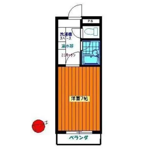 大塚堰場ハイツ【1階】の間取り