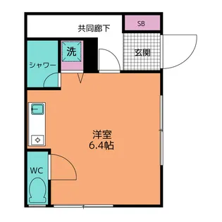 東京都大田区千鳥2【マンション】の間取り