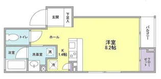 ソレーユ四谷三丁目【5階】の間取り