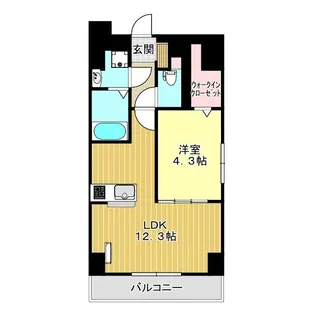 アヴィスタ【6階】の間取り