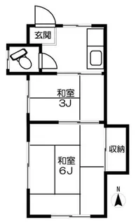 佐久間荘【2階】の間取り