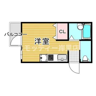 シャーナイン玉出【2階】の間取り