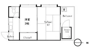 杉本ビル【5階】の間取り