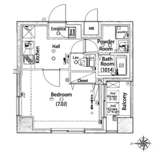 HY’s diletto【4階】の間取り