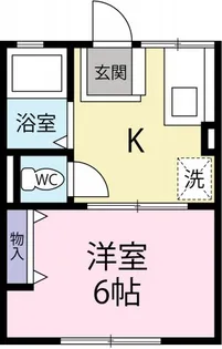 コーポ塚本【2階】の間取り
