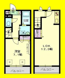 ル・クレール エストの間取り